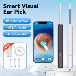 Nettoyeur d’oreille Wifi avec Mini camera HD